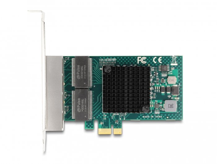 Delock 88207 Tarjeta Pci Express X1 A 4 X Rj45 Gigabit Lan