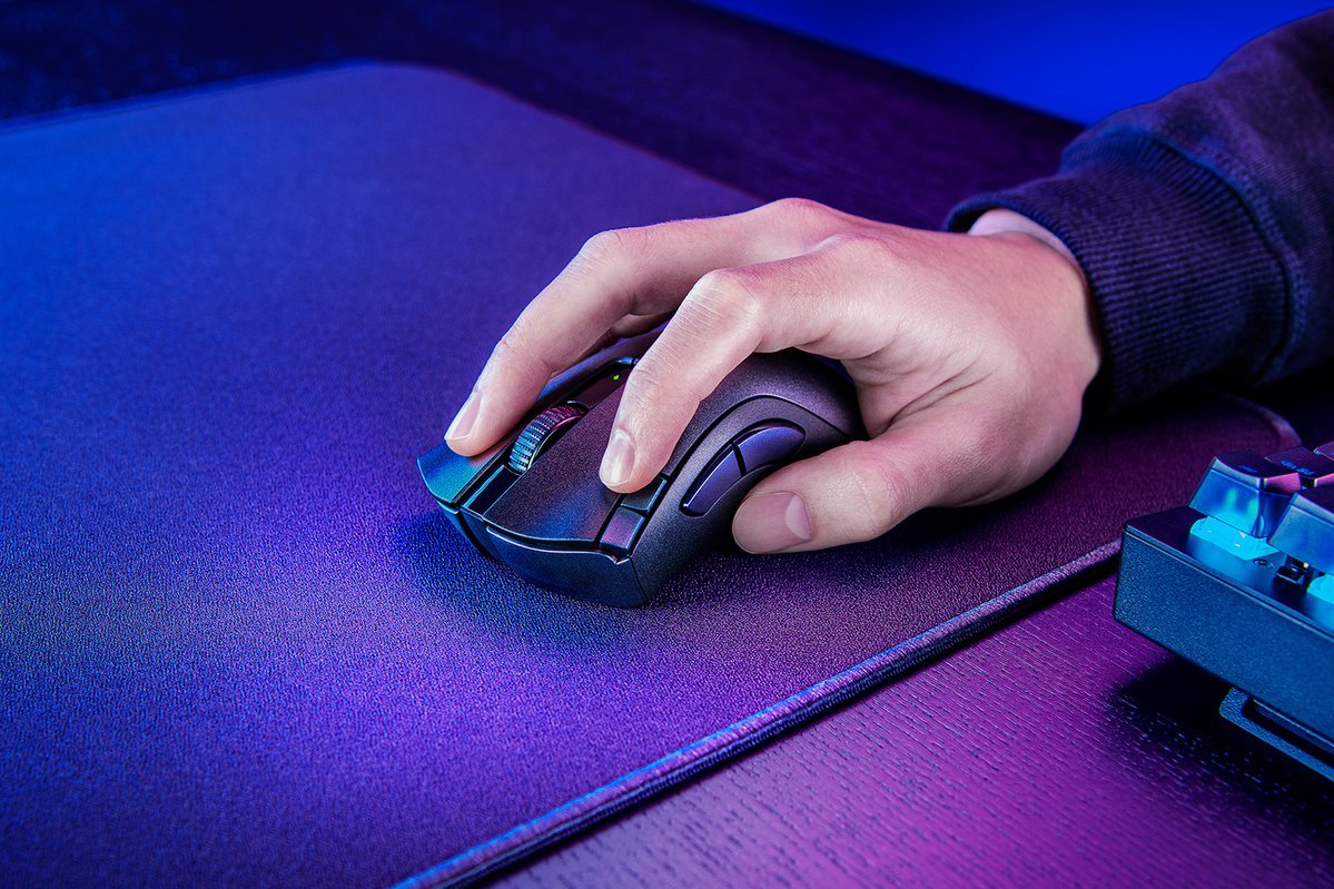 EAN 8886419333630 - Razer DeathAdder V2 X HyperSpeed ratón Juego mano derecha Bluetooth Óptico 14000 DPI imagen 8