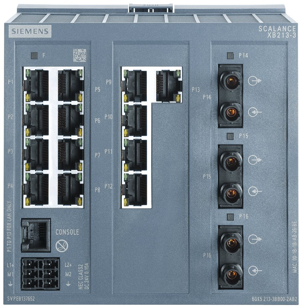 Siemens 6gk5213-3bb00-2tb2 Industrial Ethernet Switch 10 - Switch - 0,1 Gbps