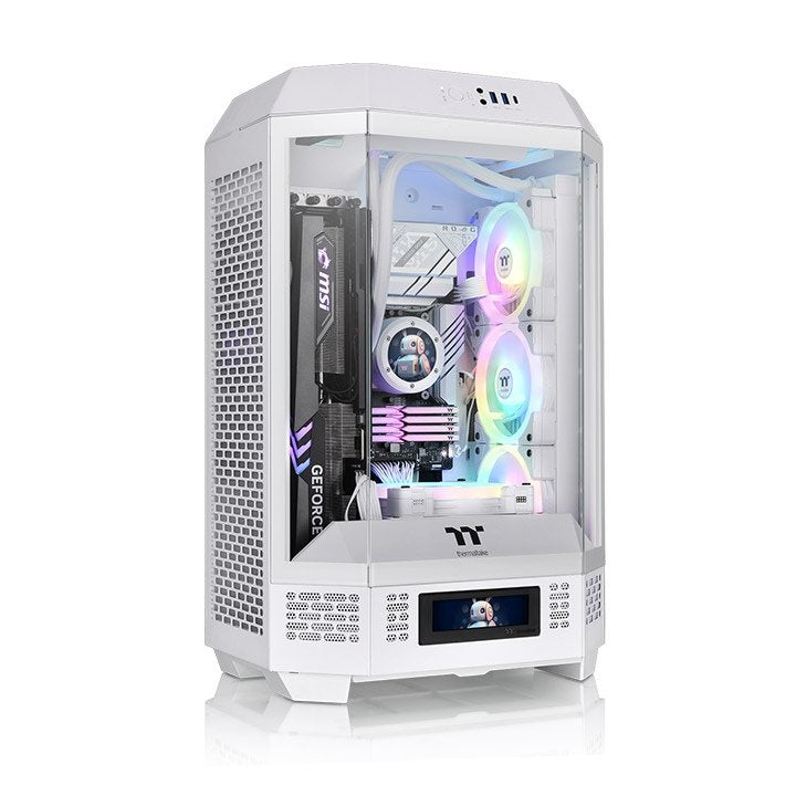 Caja Pc Thermaltake The Tower 300 Vidrio Templado Ca-1y4-00s6wn-00 Negra