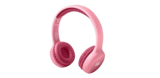 Muse Bluetooth Stereo Kids Headphones M-215btp Over-Ear, Inalã¡Mbrico, Rosa