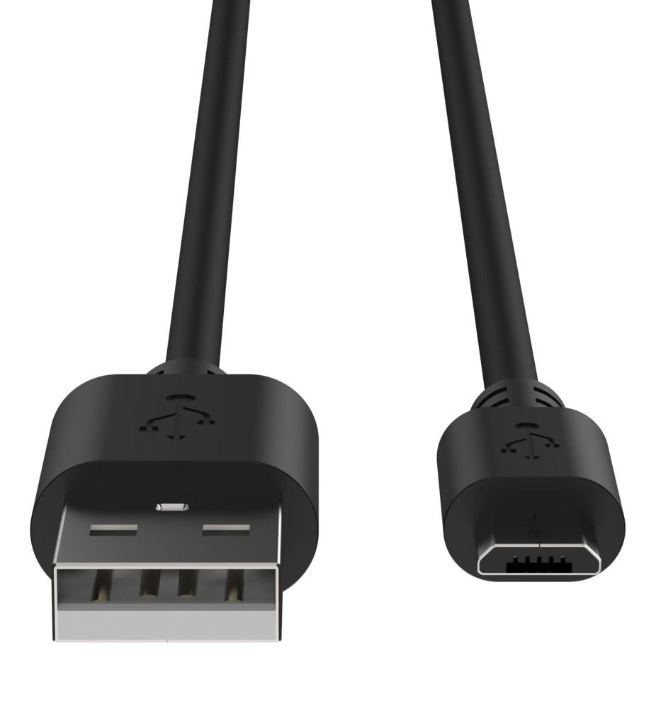 Ansmann Cable De Datos Y Carga Usb A Micro-Usb 100cm