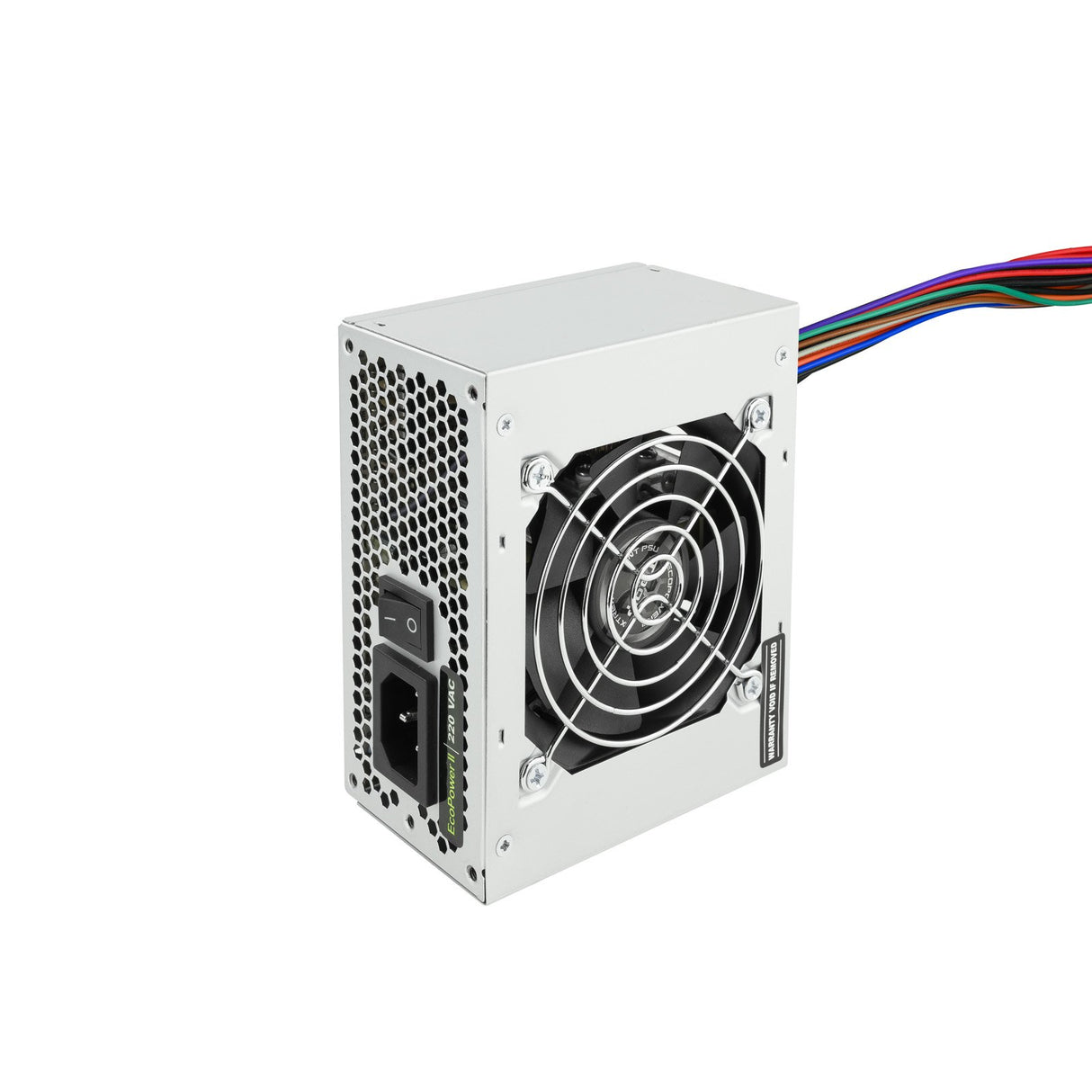 EAN 8433281007376 - TooQ Fonte Ecopower II unidad de fuente de alimentación 500 W 20+4 pin ATX SFX Plata imagen 1