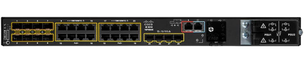 Ie9310 W 16x Ge Poe+ 8x Ge Sfp