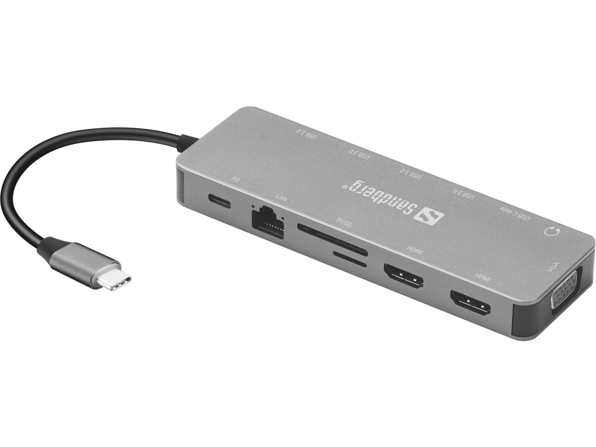 Sandberg Usb-C 13-In-1 Travel Dock