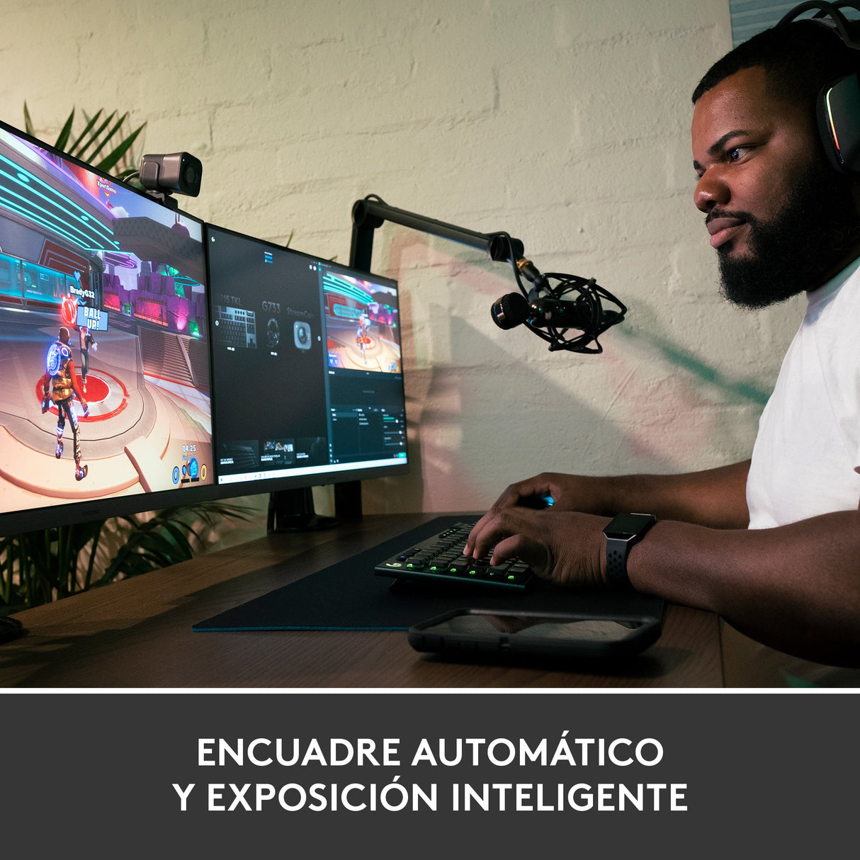 EAN 5099206087187 - Logitech 960-001281 cámara web 1920 x 1080 Pixeles USB Grafito imagen 17