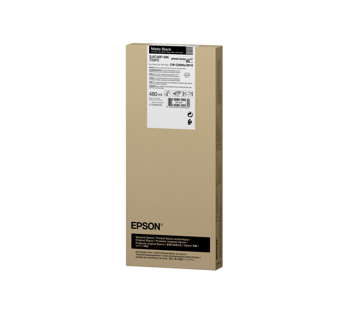 EAN 8715946728629 - Epson SJIC48P-MK cartucho de tinta 1 pieza(s) Original Negro mate imagen 2