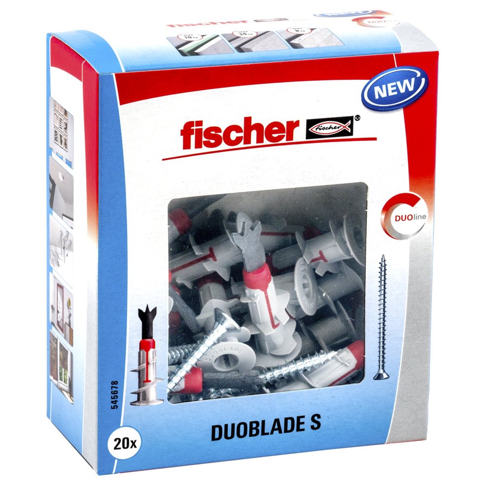 Anclaje Fischer Para Placas De Yeso Duoblade S 545678