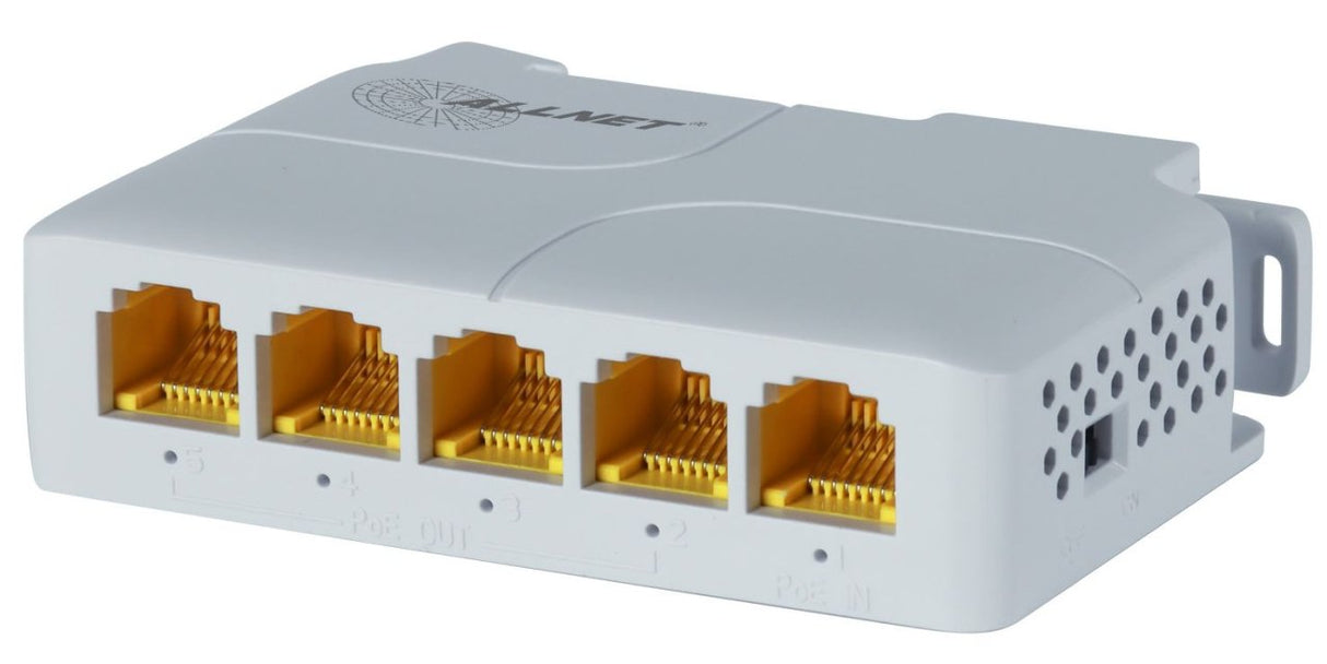 EAN 4038816130648 - ALLNET 222870 No administrado L2 Gigabit Ethernet (10/100/1000) Energía sobre Ethernet (PoE) DIN rail Bla imagen 2