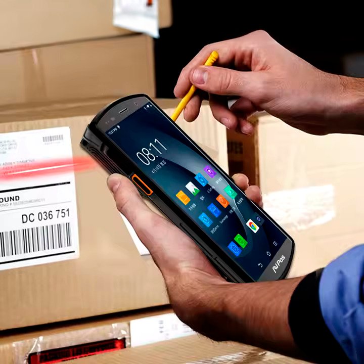 Avpos Capturador Pda Dc80 5.7" Octacore - 8gb - 128gb - Wifi Bt Nfc 4g - 4300mah - Escaner De Codigos De Barras 2d