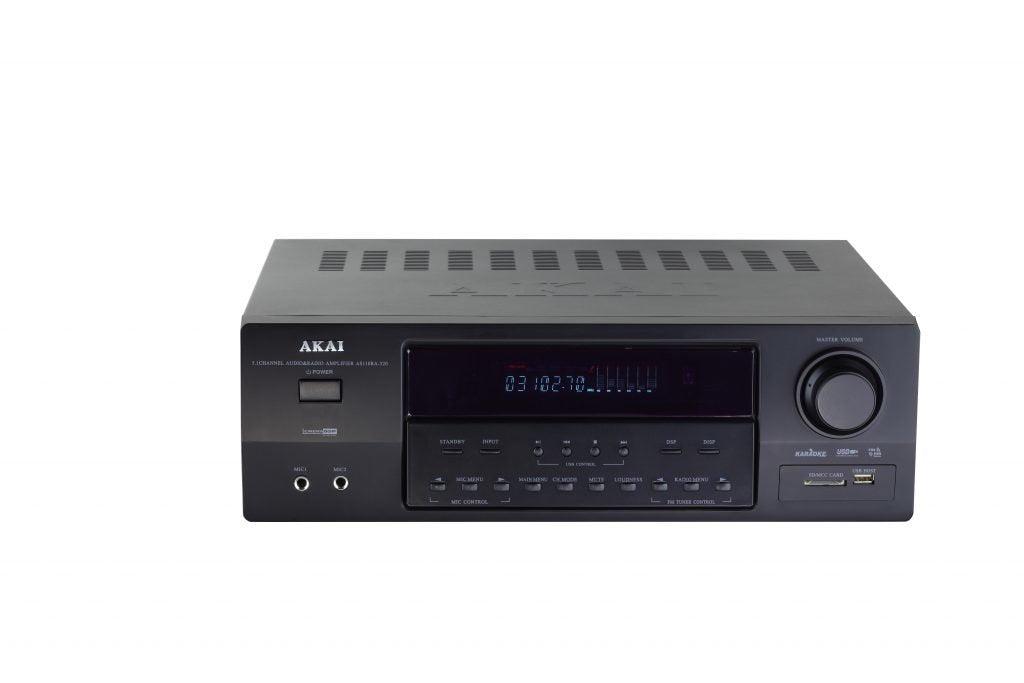 EAN 4905192530761 - Akai AS110RA-320 receptor AV 30 W 5.1 canales Envolvente Negro imagen 1