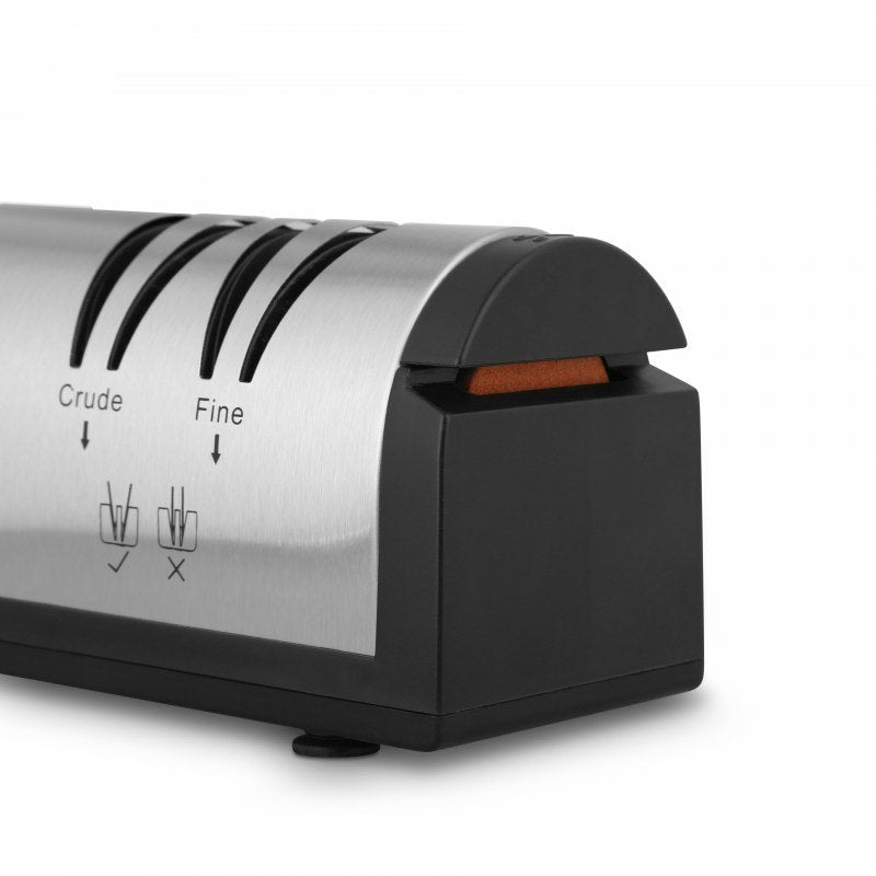 EAN 4260645681125 - Lauben LBKSMKS4700SA afilador de cuchillo Afilador de cuchillos eléctrico Negro, Acero inoxidable imagen 2