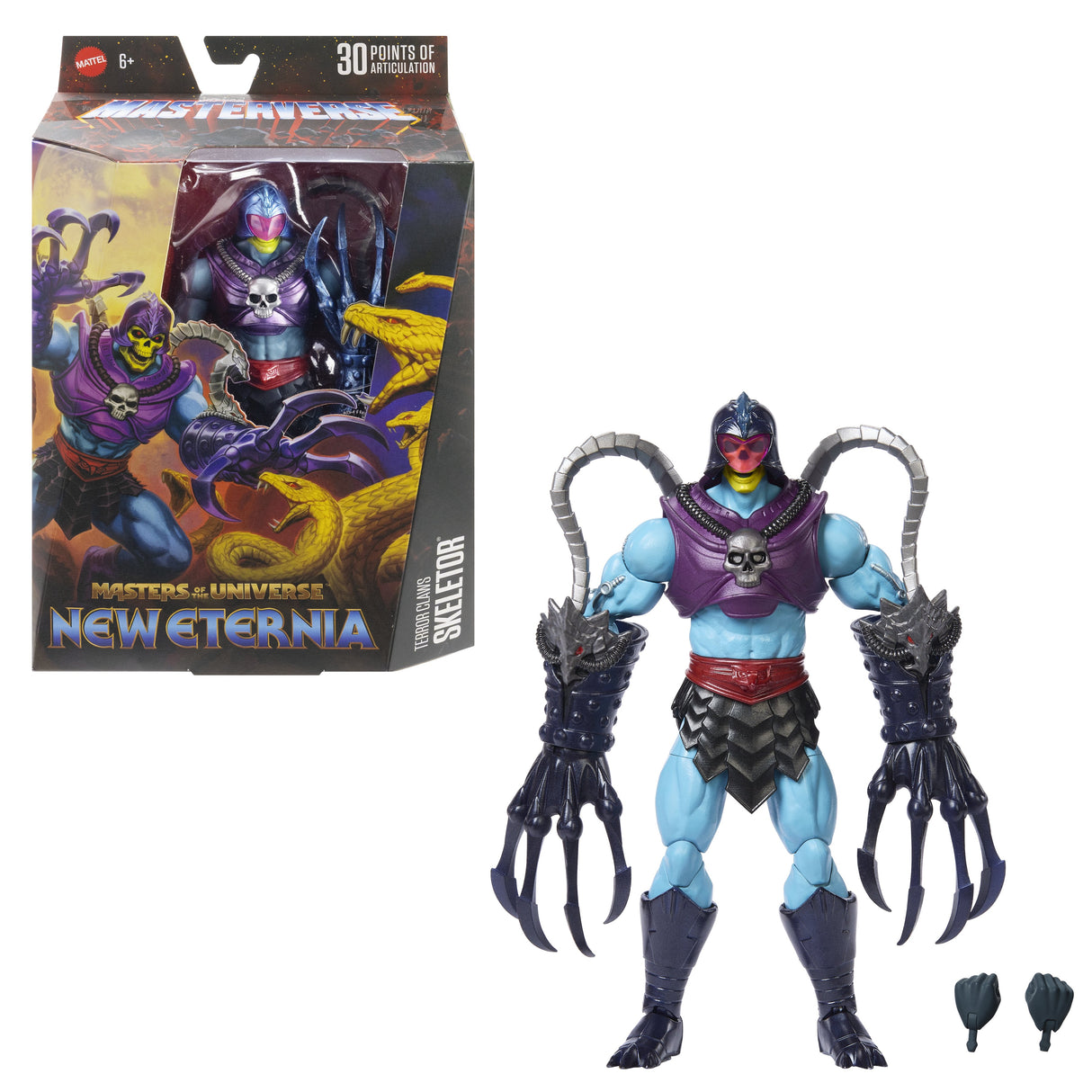 EAN 0194735264940 - Masters of the Universe Masterverse New Eternia Terror Claws Skeletor imagen 6