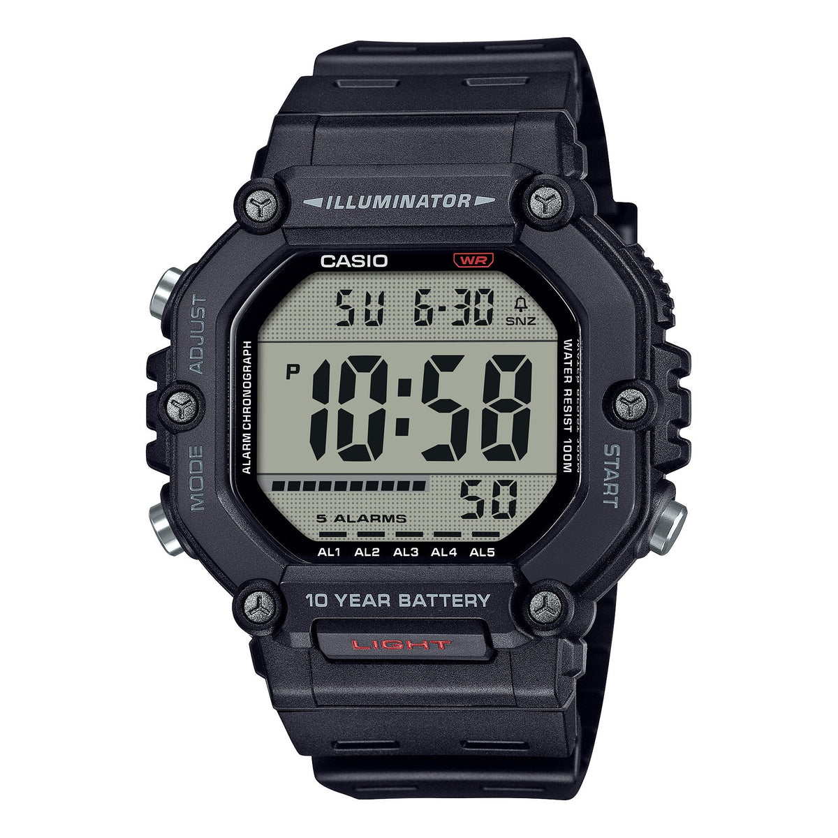 Casio Ae-1600h-1avef Timeless Collection Herrenuhr