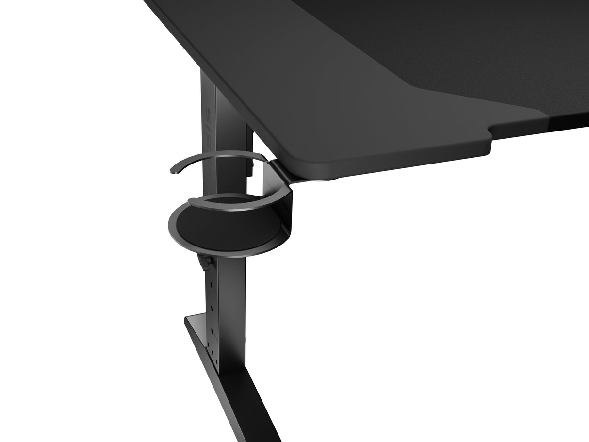 Mesa Gaming Genesis Holm Modular 120 Rgb Negro 120x75 Cm