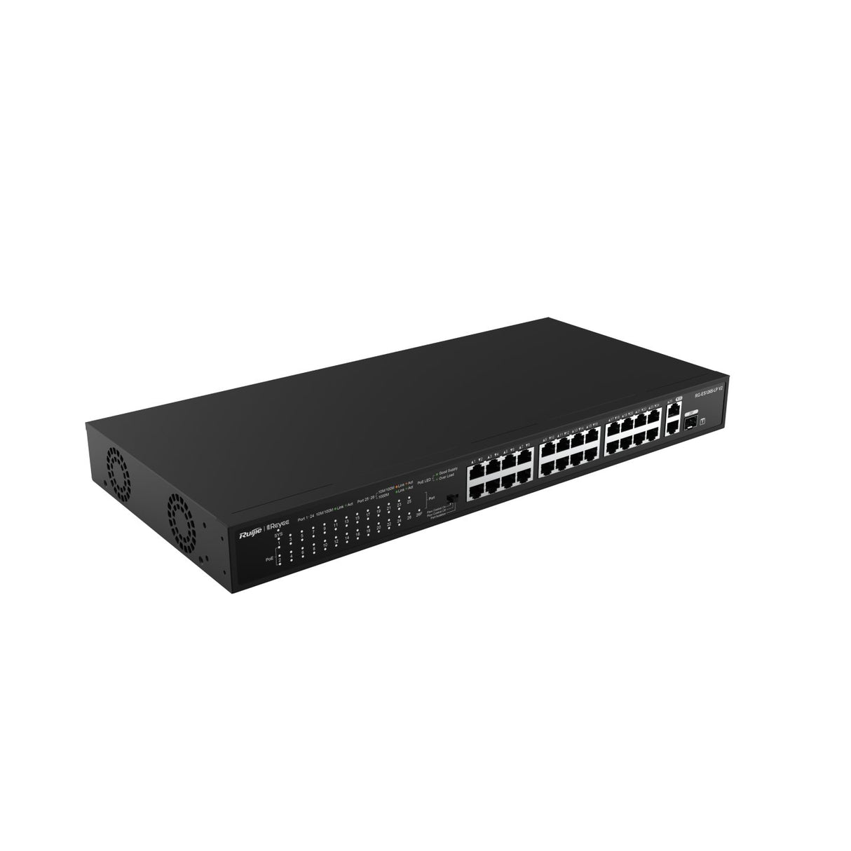 EAN 6971693272996 - Ruijie Networks RG-ES126S-LP V2 switch No administrado Fast Ethernet (10/100) Energía sobre Ethernet (PoE imagen 3