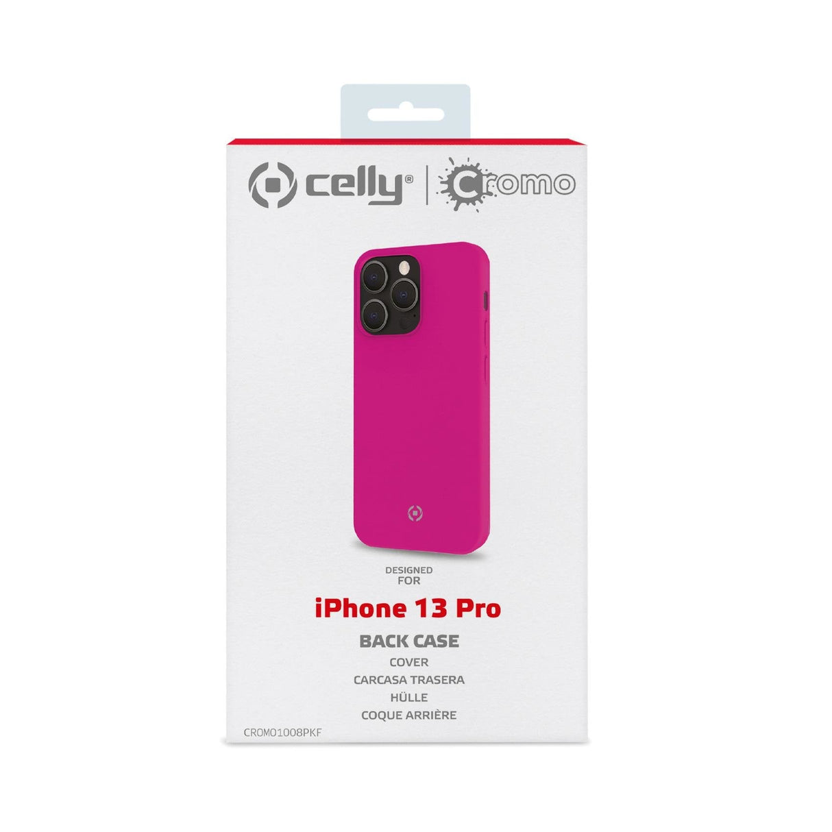 Celly Cromo Funda Para Iphone 13 Pro 15,5 Cm (6.1") Rosa