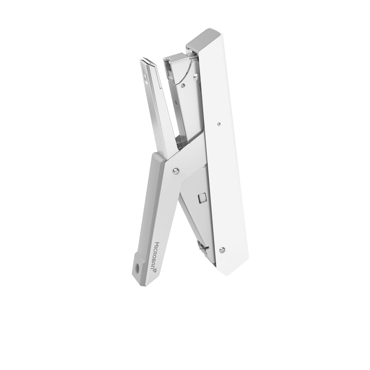 Fellowes Lx890 Grapadora De Tenaza Con Proteccion Microban - Admite Grapas De 24/6, 26/6 Y 24/8, 26/8 - Color Blanco