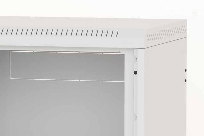 Armario Rack Triton Rba-06-As6-Cax-A1 6u Bastidor De Pared Blanco
