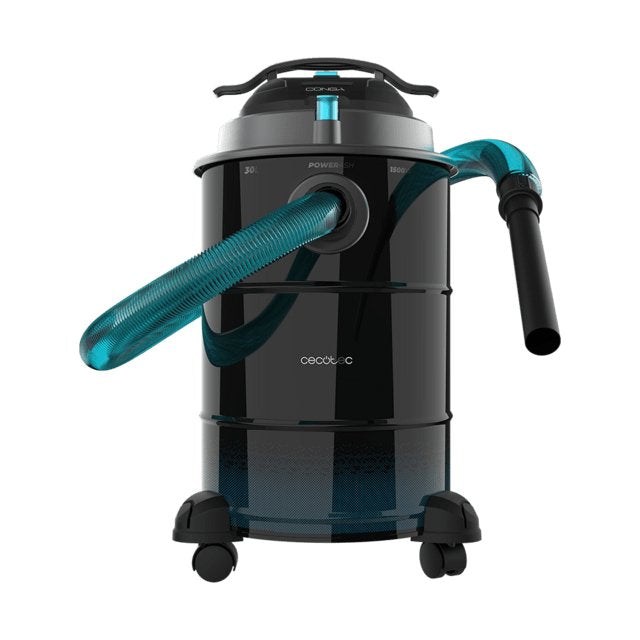 EAN 8435484009836 - Cecotec Conga Ash 6000 EasyGo Home XL 1500 AW 30 L Negro, Turquesa imagen 1