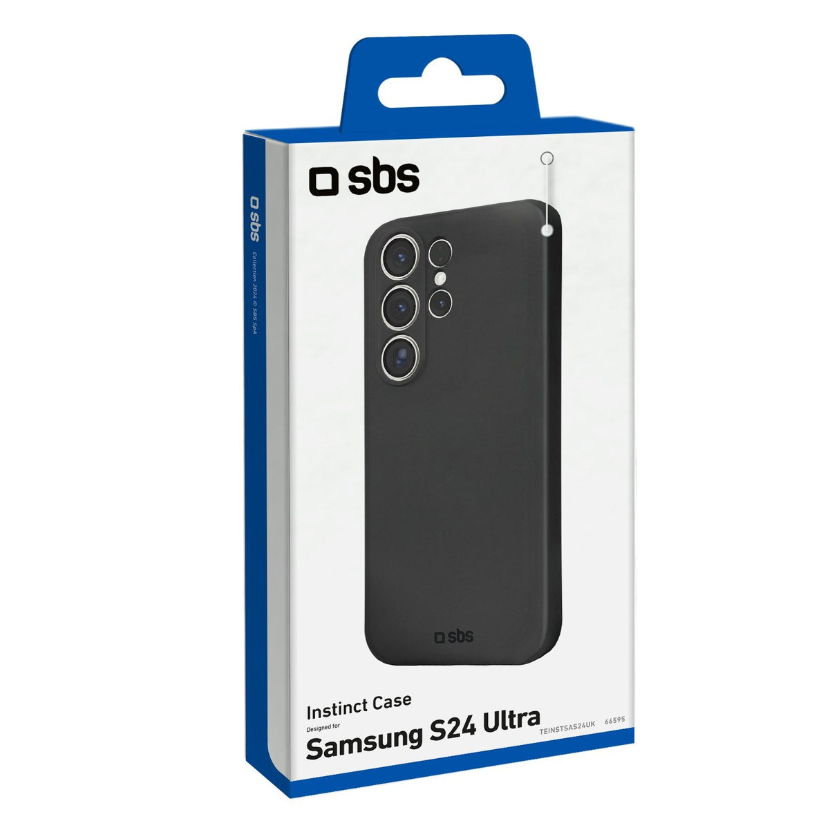Sbs Instinct Cover Galaxy S24 Ultra Schwarz
