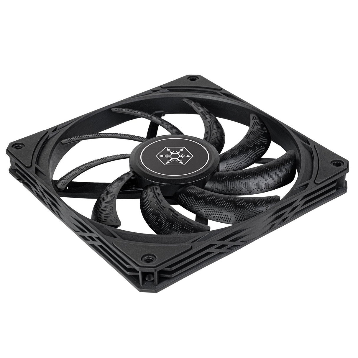 Ventilador Pc Silvermone Sm-As140b Pwm Negro
