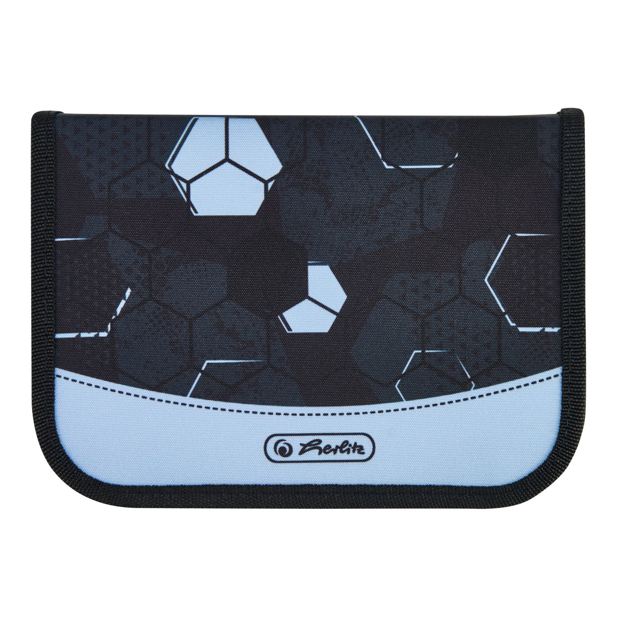 Herlitz Softlight Greenline Cyber Soccer Juego De Mochila Escolar Niño Poliéster Azul, Azul Oscuro