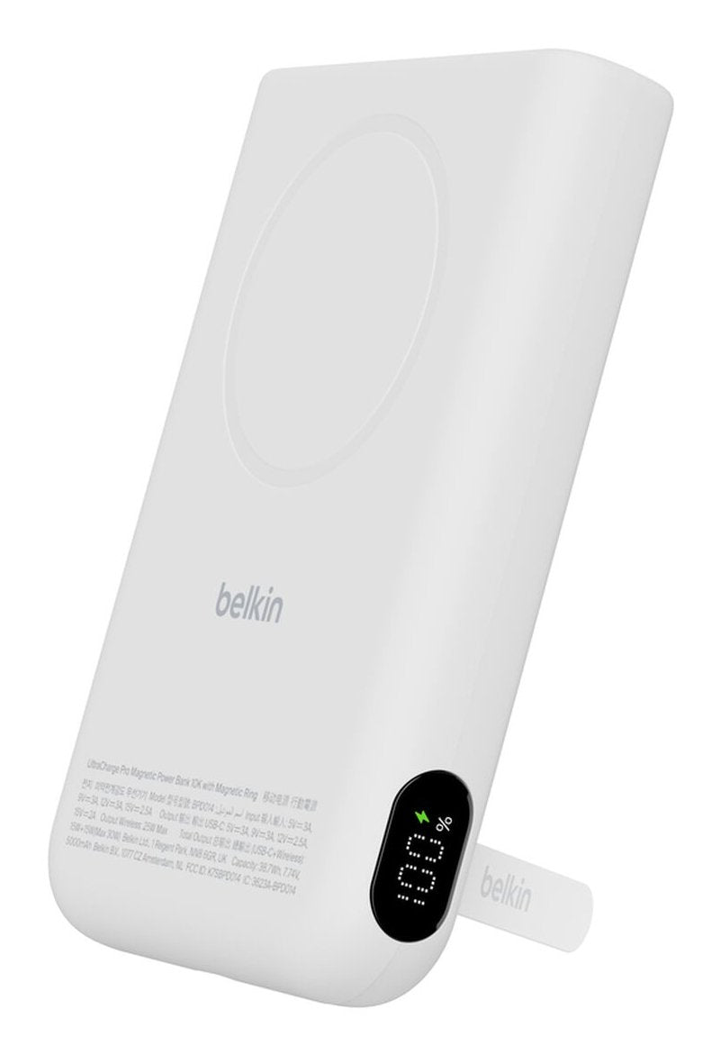 Belkin Ultracharge Magn. Powerbk 10000mah Qi2 25w Ws. Bpd014hqwh