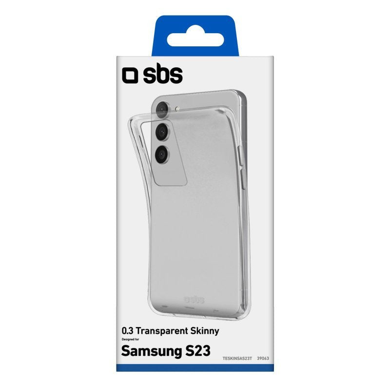 Sbs Skinny Funda For Samsung Galaxy S23, Transparente