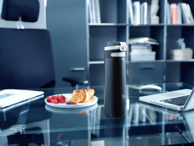 EAN 4006501032713 - Leifheit 03271 taza de viaje 600 ml Negro Acero inoxidable imagen 6