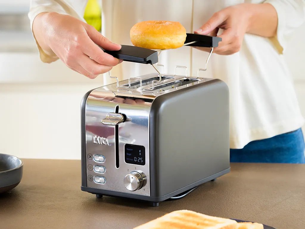 Tostador Laica H1000l Negro/Plata