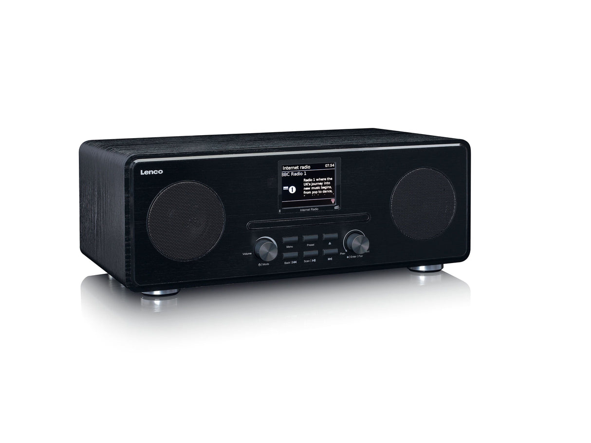 EAN 8711902043294 - Lenco DIR-260 Internet Negro imagen 3