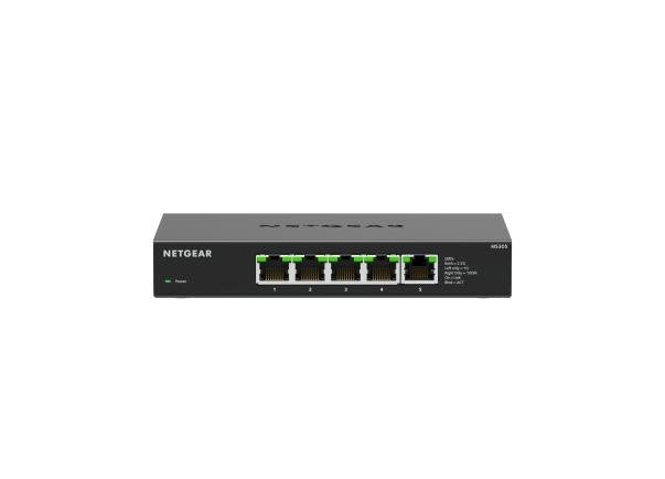 Netgear Ms305-100eus Switch No Administrado 2.5g Ethernet (100/1000/2500) Negro
