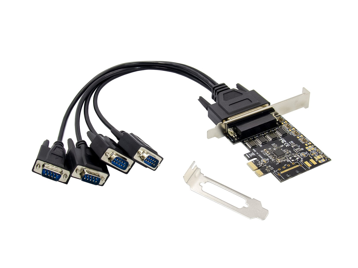 Conceptronic Pci Express Card 4-Port Rs232 Db9 Adaptador
