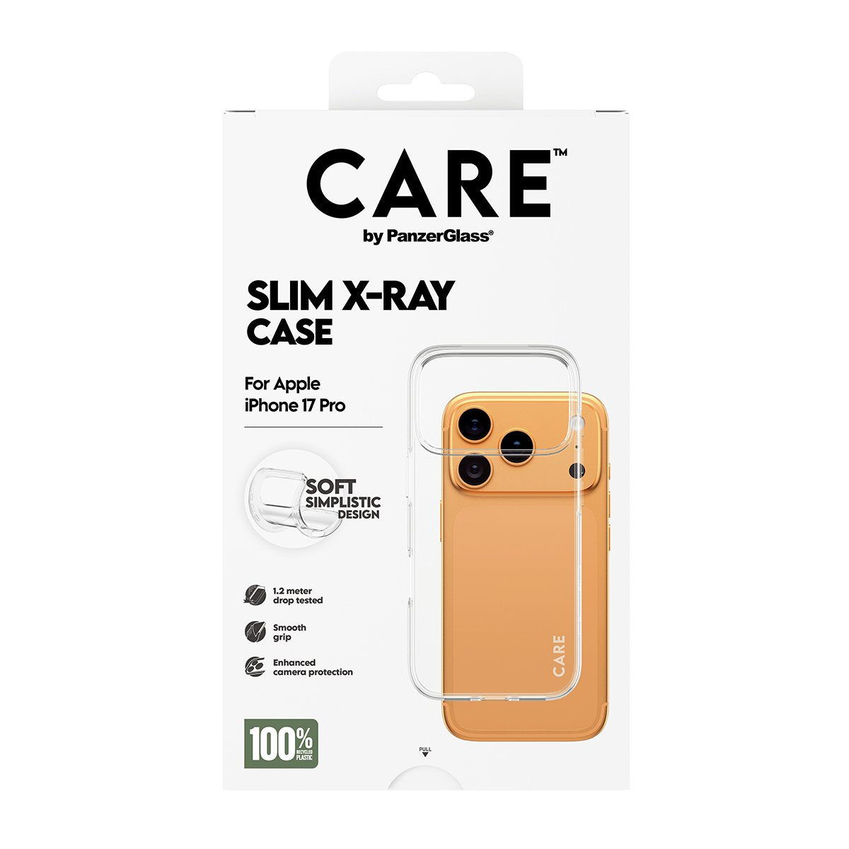 Panzerglass Care Fashionable Case Transparentee X-Ray Soft Basic Iphone 17 Pro