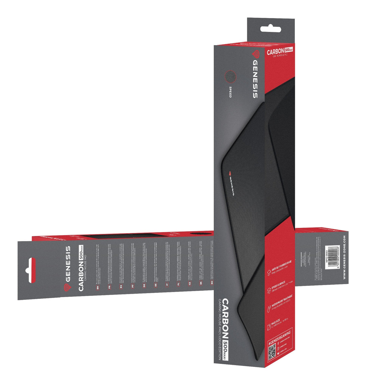 EAN 5901969400908 - GENESIS Carbon 500 MAXI Alfombrilla de ratón para juegos Negro imagen 7