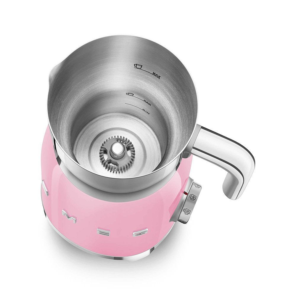 EAN 8017709316129 - Smeg MFF11PKEU espumador o calentador de leche Automático Rosa imagen 4