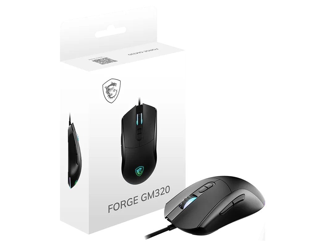 EAN 4711377367523 - MSI FORGE GM320 ratón Juego Ambidextro USB tipo A Óptico 12800 DPI imagen 5