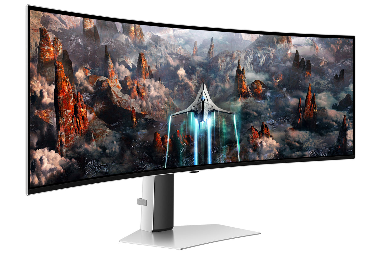 EAN 8806095053653 - Samsung G93SC pantalla para PC 124,5 cm (49") 5120 x 1440 Pixeles Dual QHD OLED Plata imagen 4