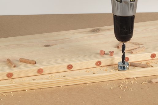 EAN 4006885291201 - wolfcraft GmbH 2912000 herramienta para fabricación de clavija de madera Centrador de clavijas imagen 4
