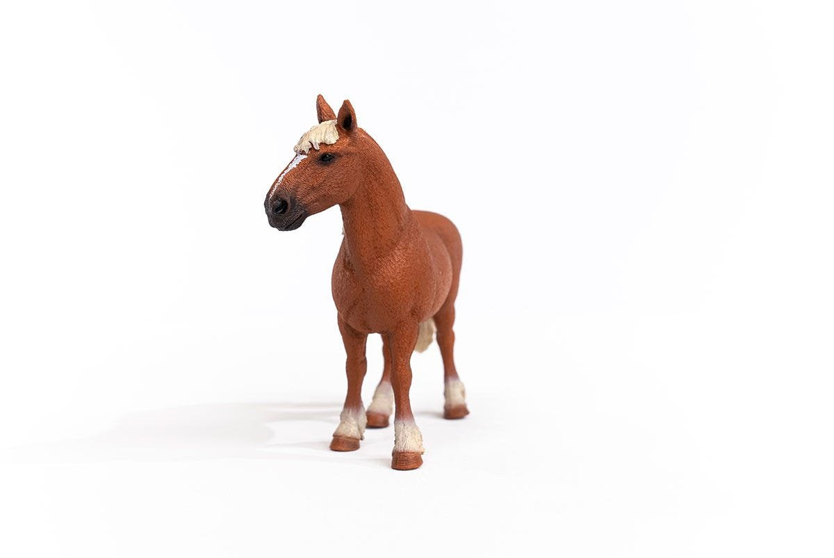 Schleich Horse Club Figura De Juguete De Yegua Belga 13941