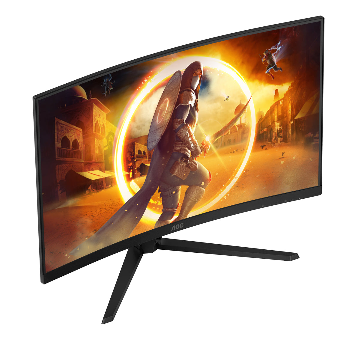 EAN 4038986182164 - AOC G4 CQ32G4VEAD pantalla para PC 80 cm (31.5") 2560 x 1440 Pixeles Negro, Gris imagen 10
