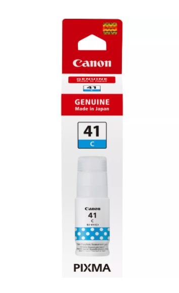 Botella De Tinta Cian Canon Gi-41 C Emb
