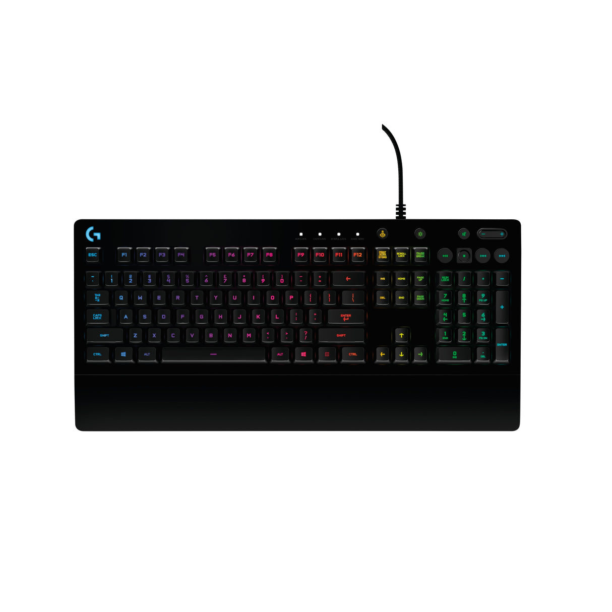 Teclado Inglés Logitech G G213 Usb Qwerty Del Reino Unido Negro
