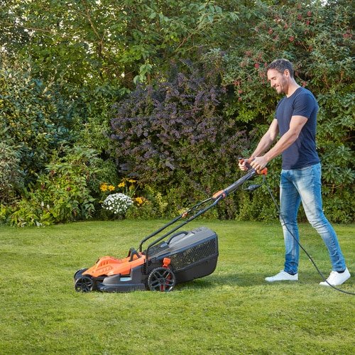 EAN 5035048682852 - Black & Decker BEMW481ES Cortacésped manual Corriente alterna Naranja imagen 7