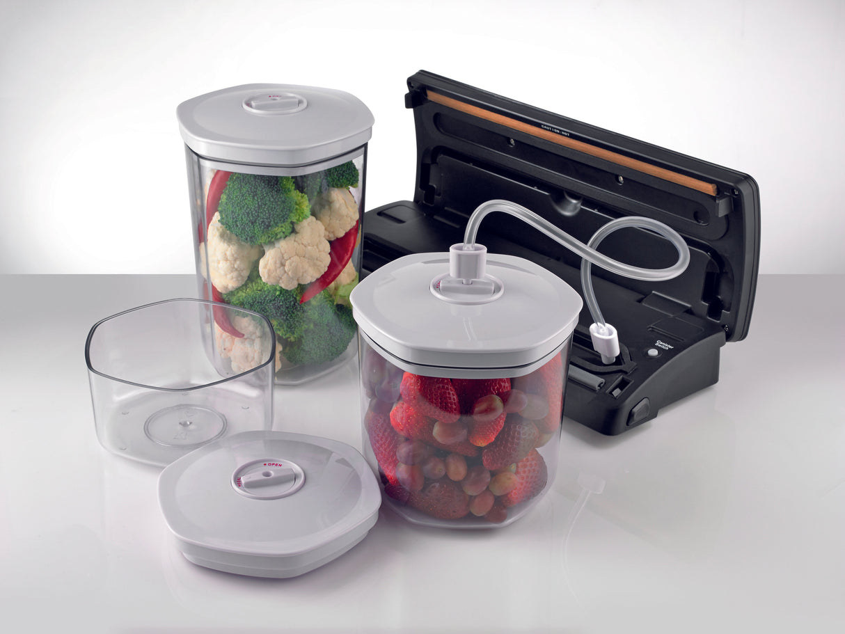 Envasadora Al Vacío Gorenje Vs120e, Automática, Potencia 120 W, Incluye 10 Bolsas, Acero Inoxidable