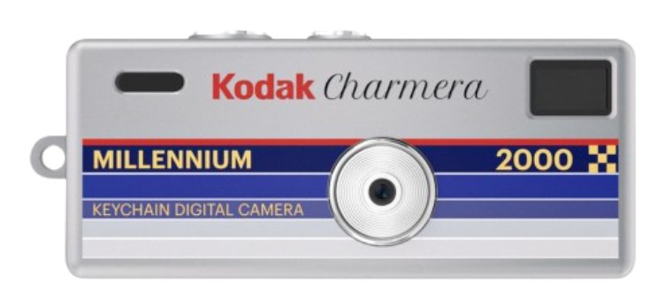 Camara Kodak Charmera Millenium Digital Instantanea Retro - 1.6m Megapixels - Tamaño Diminuto/Llavero - Bateria