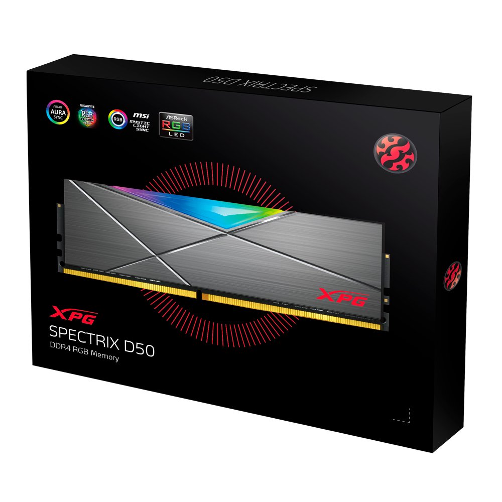 Memoria Ram Adata Xpg Ddr4 8gb 3200mhz Tungsten Grey Dual Color Box Adata Xpg Ddr4 8gb 3200mhz Tungsten Grey Dual Color Box