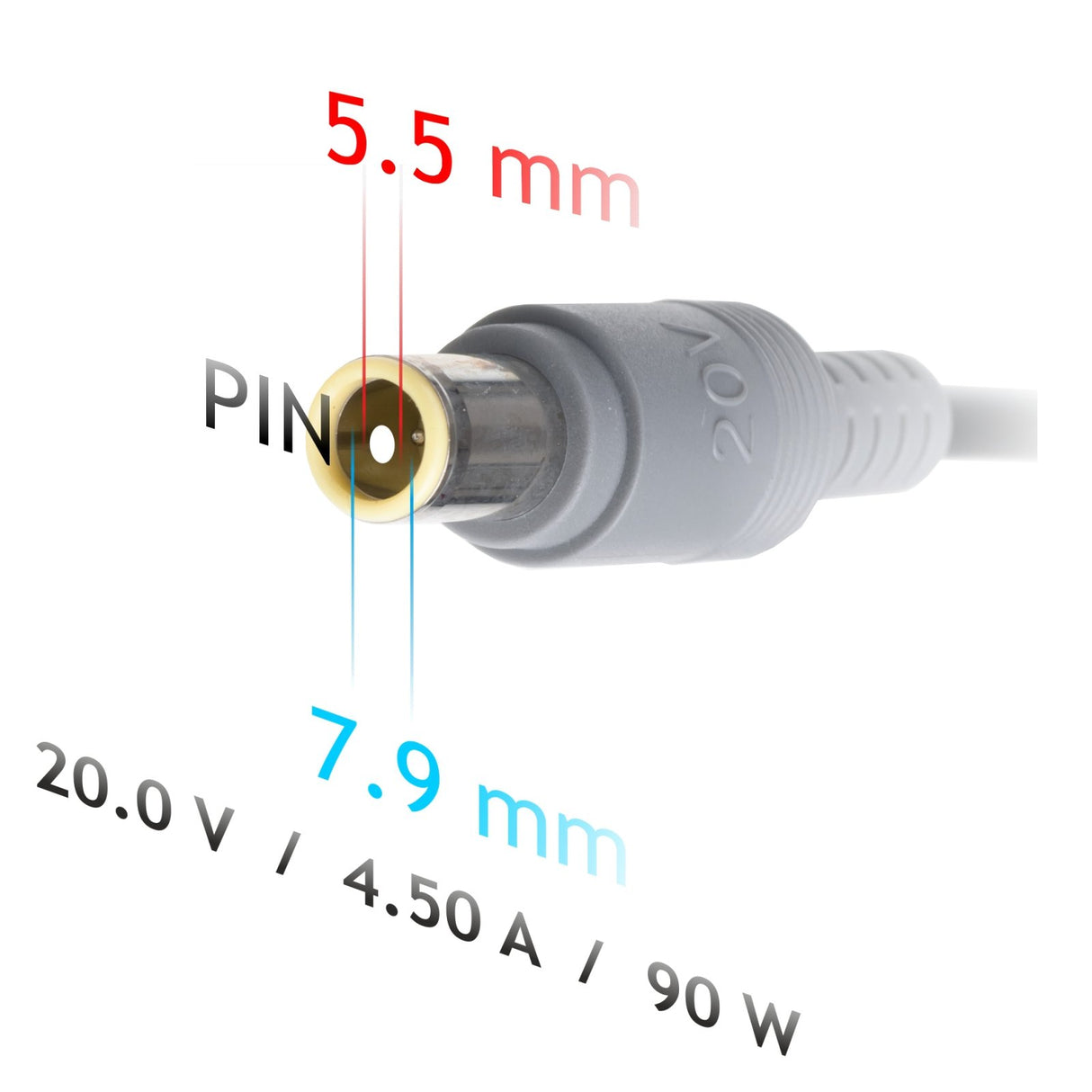 EAN 5901720130815 - Akyga AK-ND-18 adaptador e inversor de corriente Interior 90 W Negro imagen 6