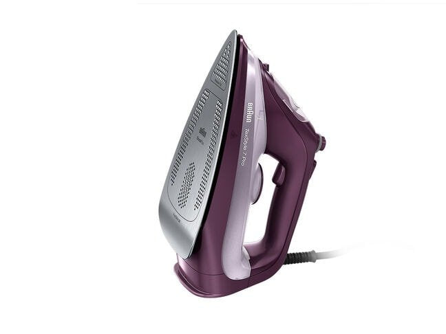 Plancha Vapor-Seco Eloxalplus Soleplate 3100 W Violeta Braun Texstyle 7 Pro Si 7181 Vi